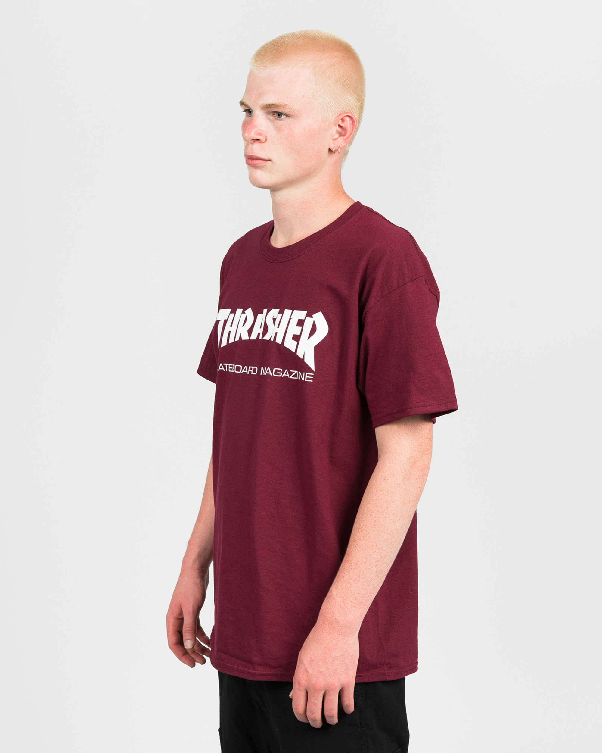 Thrasher Skate Mag T-shirt Maroon
