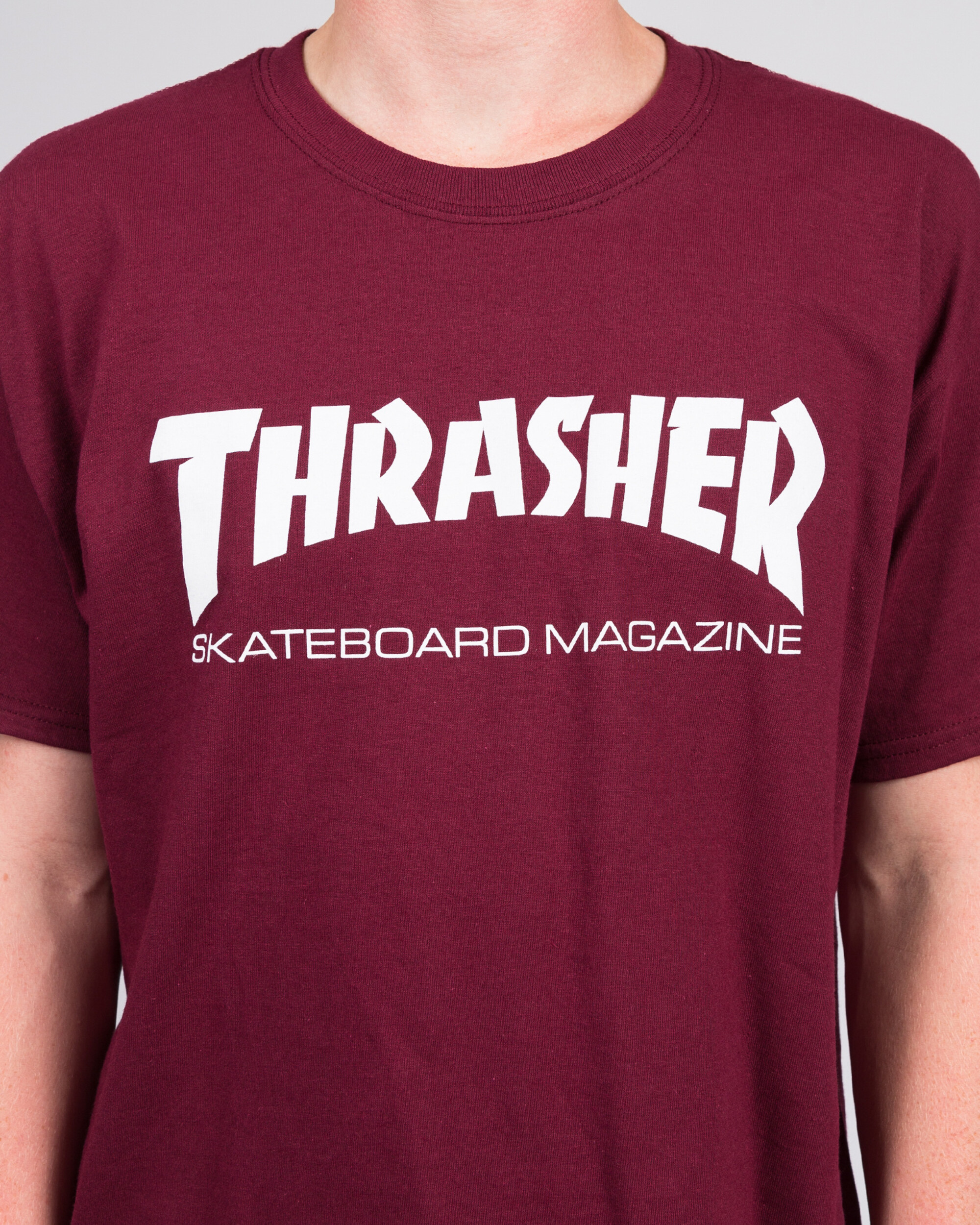Thrasher Skate Mag T-shirt Maroon