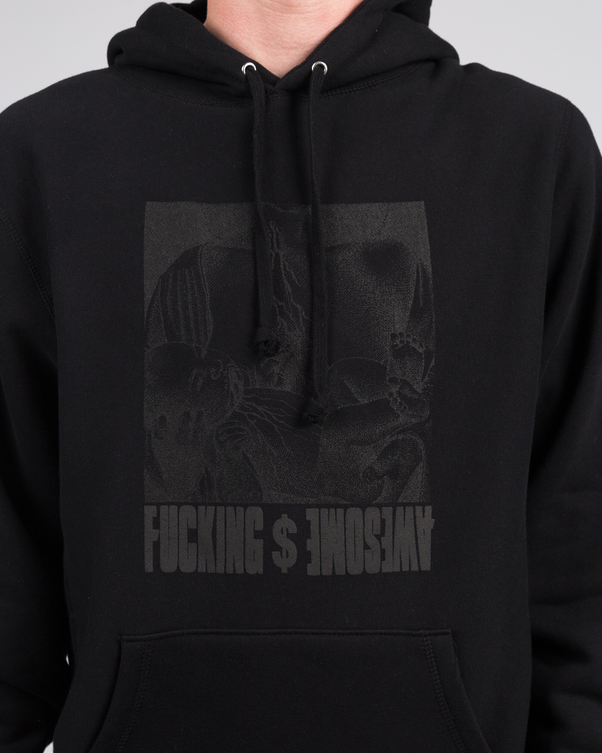 Fucking Awesome Hoodie Blood Baby Black