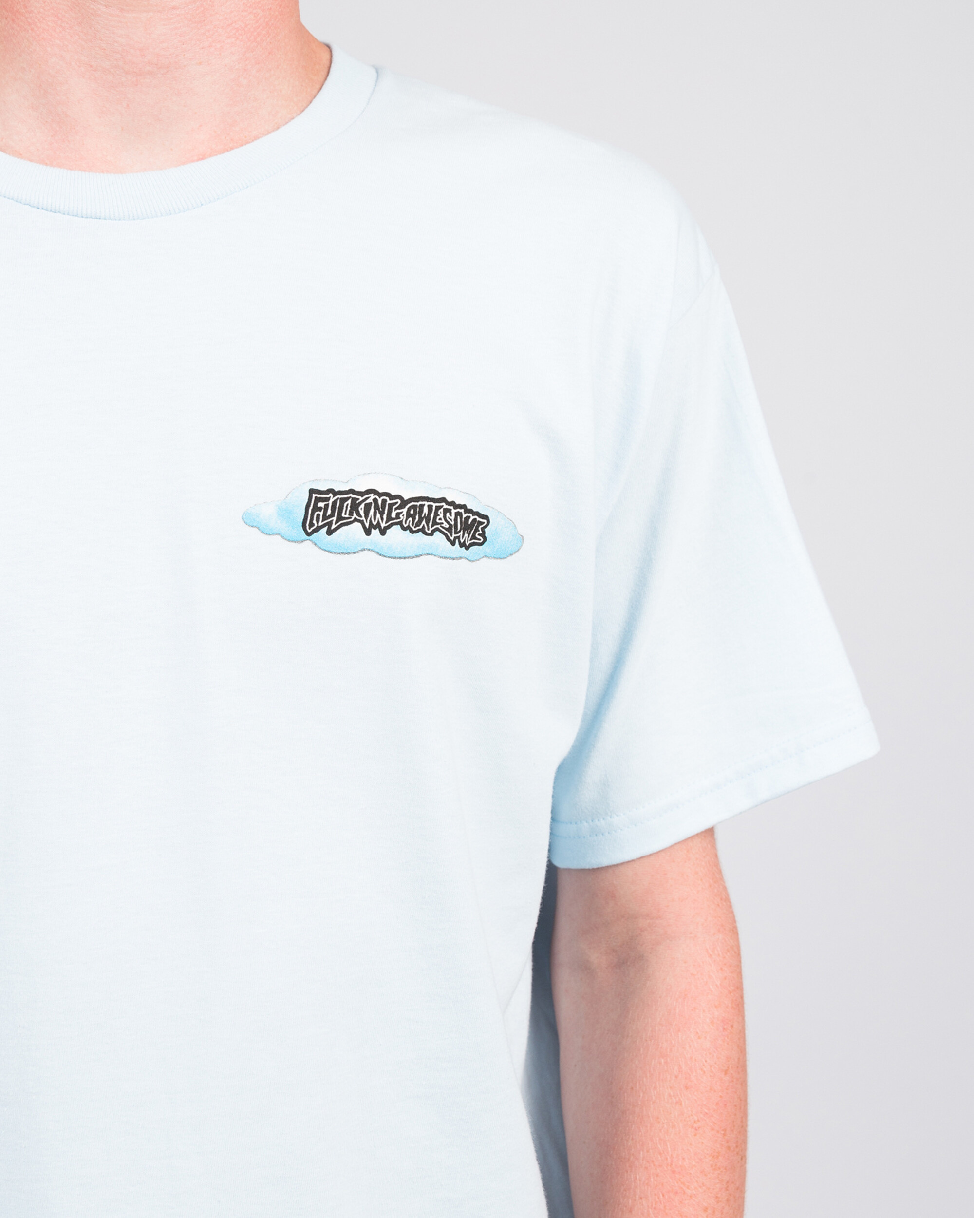 Fucking Awesome Rain Tee Chambray