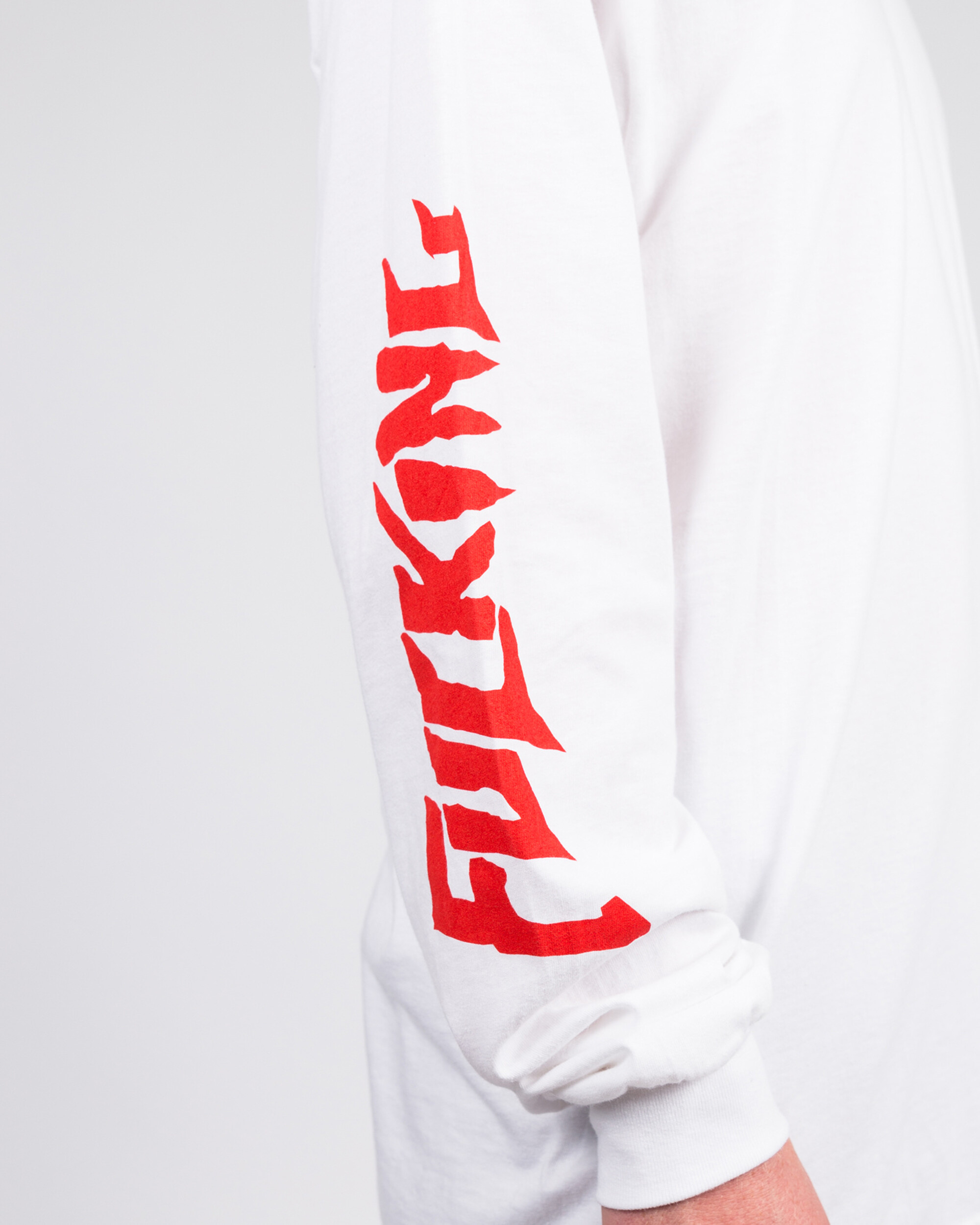 Fucking Awesome Collage Longsleeve Tee White