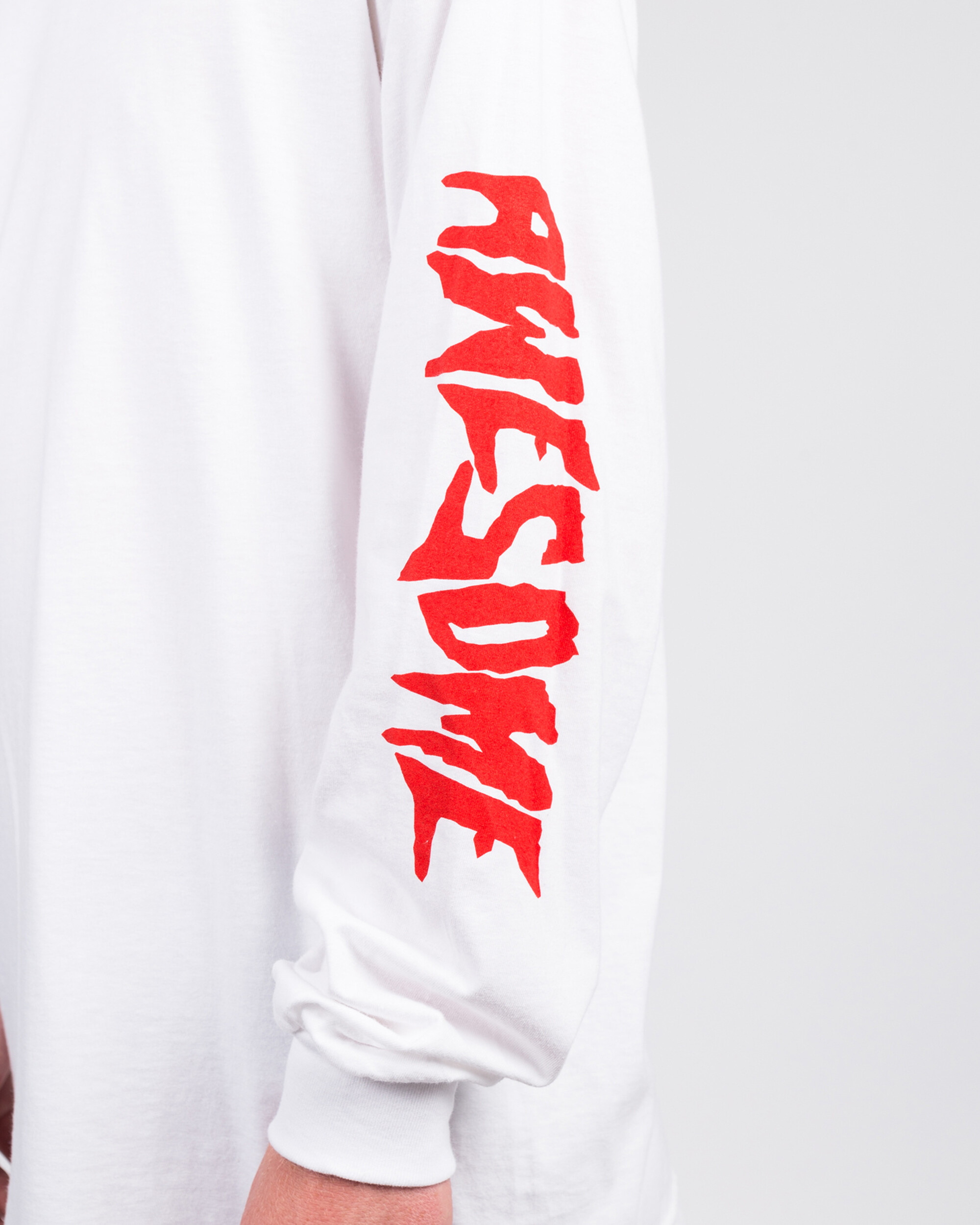 Fucking Awesome Collage Longsleeve Tee White