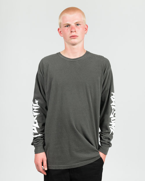 Fucking Awesome Fucking Awesome Collage Longsleeve Tee pigment Dyed Pepper