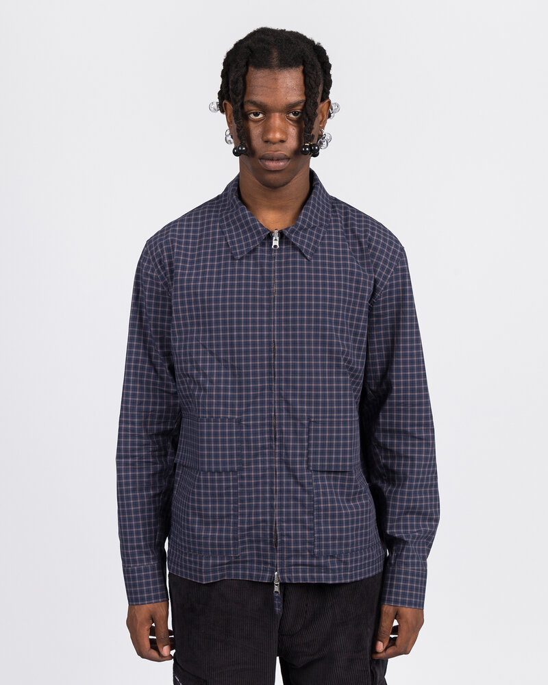 Pop Trading Co Pop Trading Co full-zip jacket check