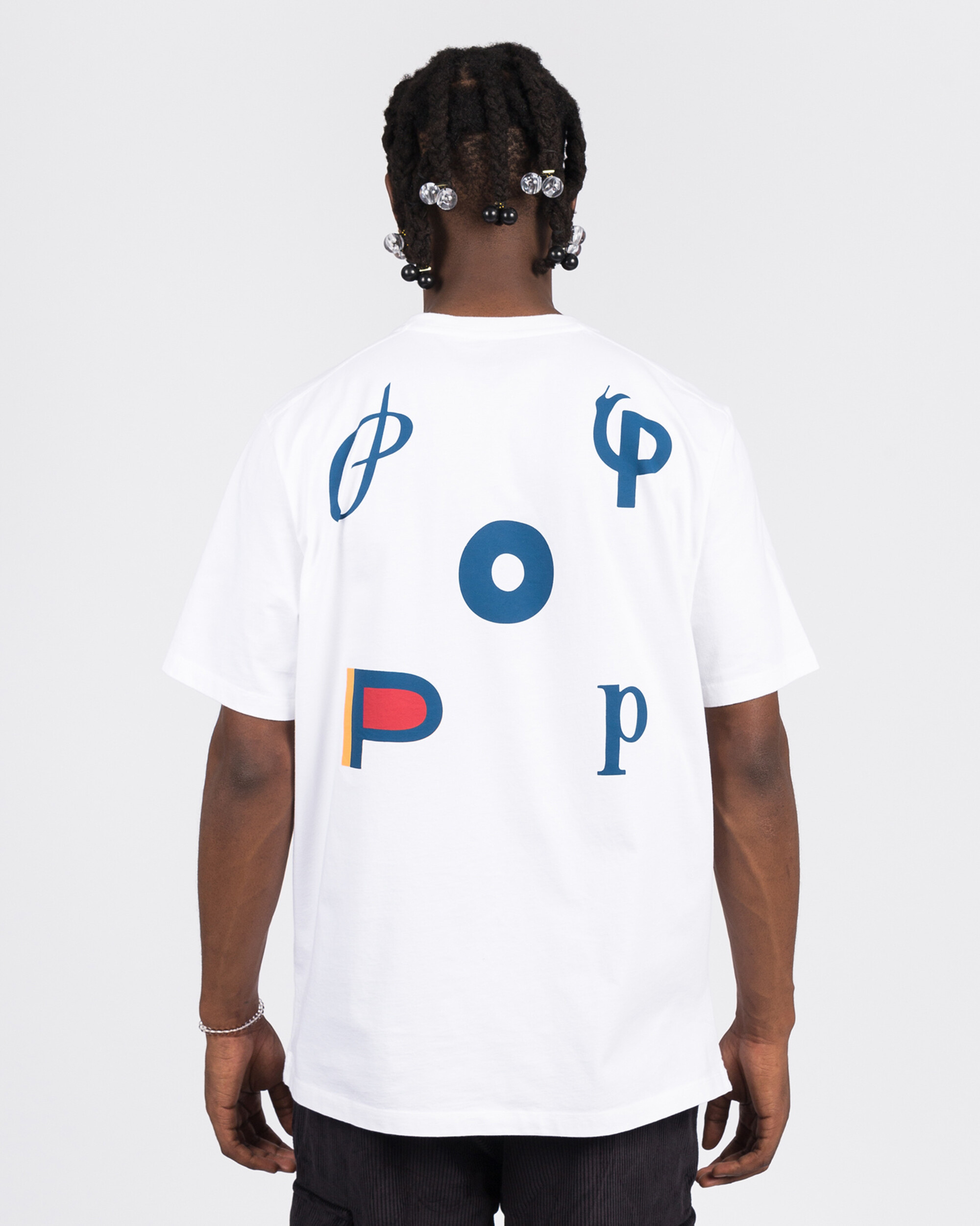 Pop Trading Co X parra t-shirt white