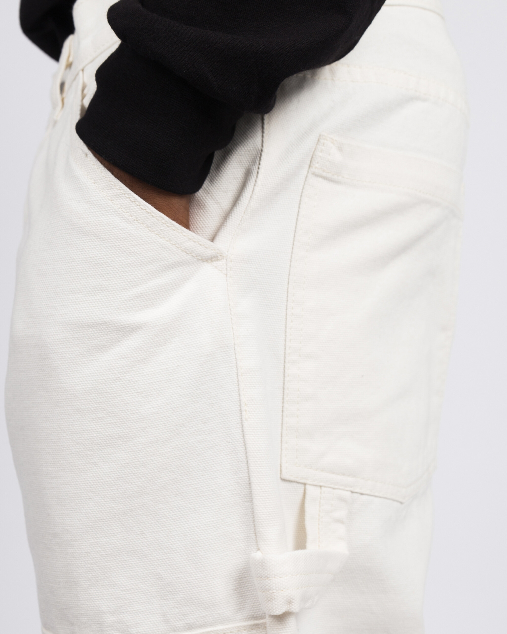 Polar 93 Canvas broek ivoor