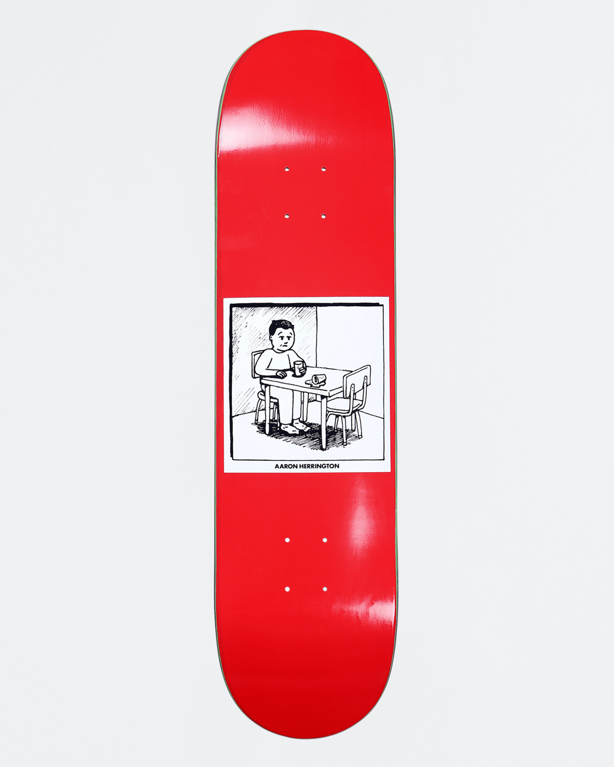 Polar Aaron Herrington Spilled Milk Red 8"