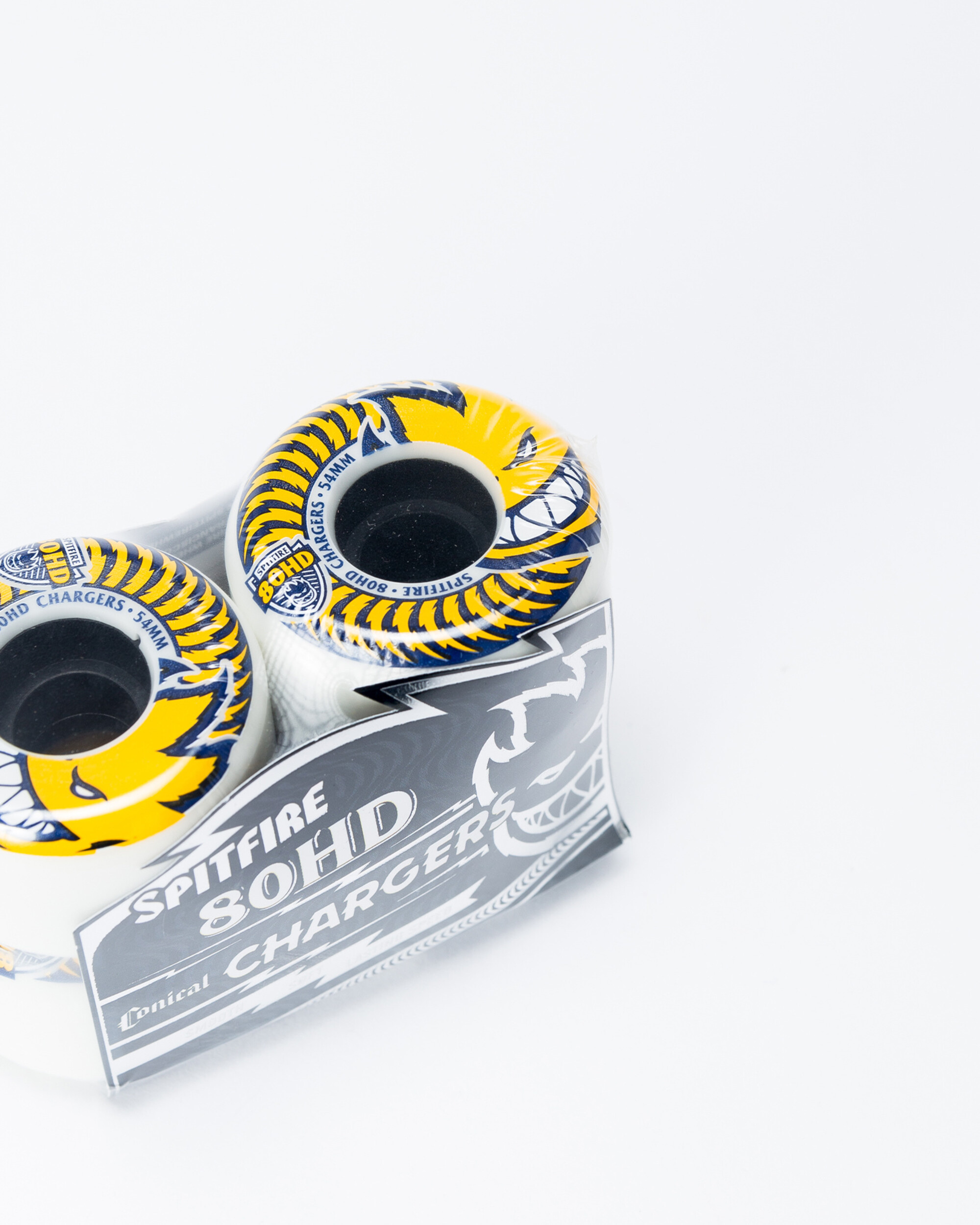 Spitfire Charger Whire yellow 54mm Wheels