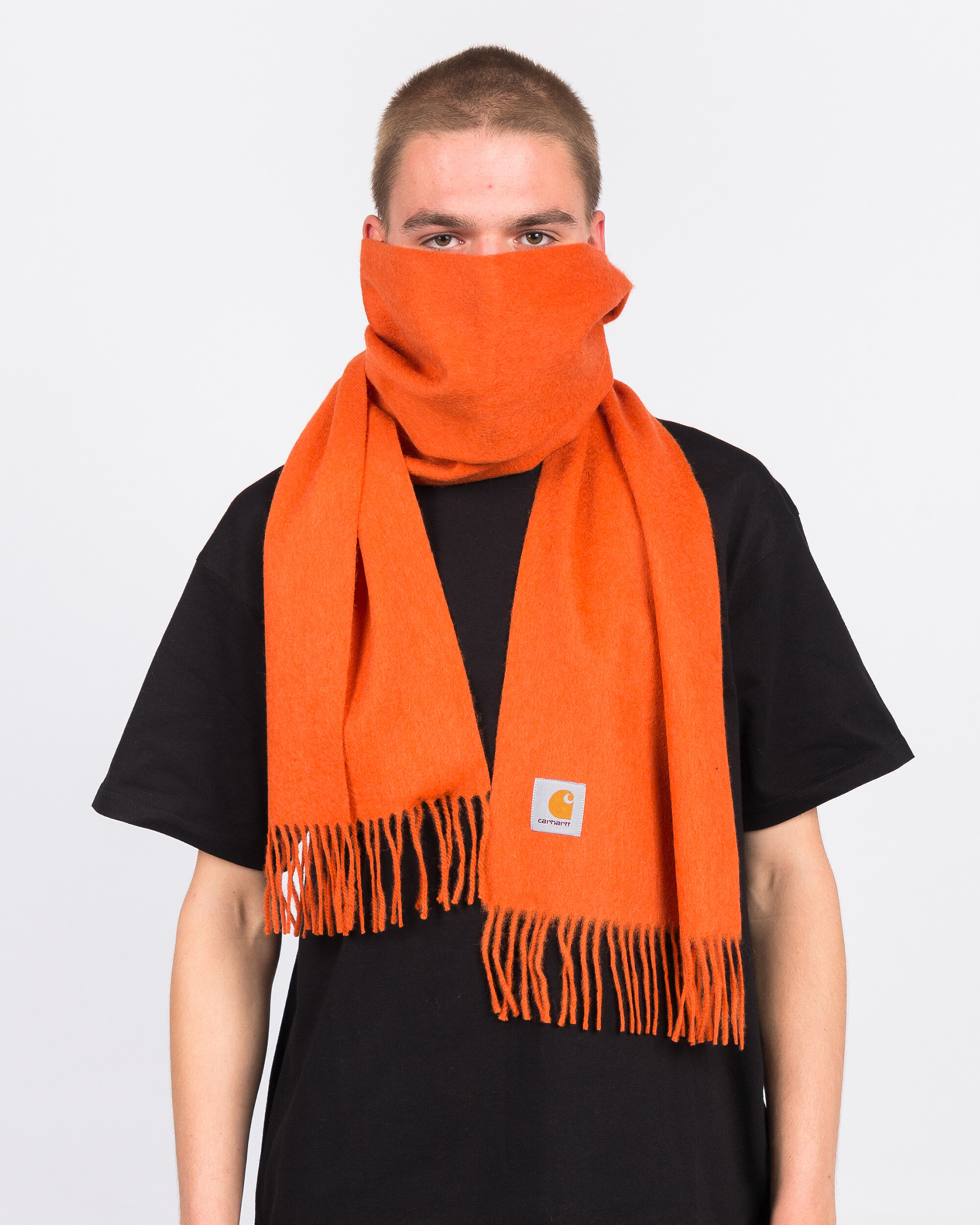 Carhartt Clan Scarf Brick Orange