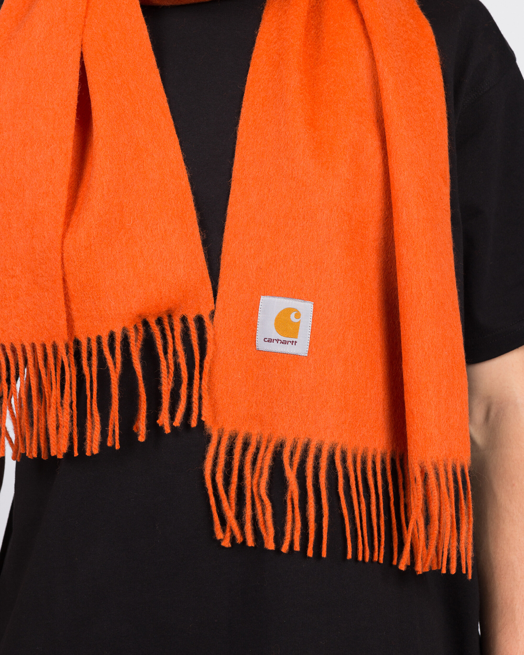 Carhartt Clan Scarf Brick Orange