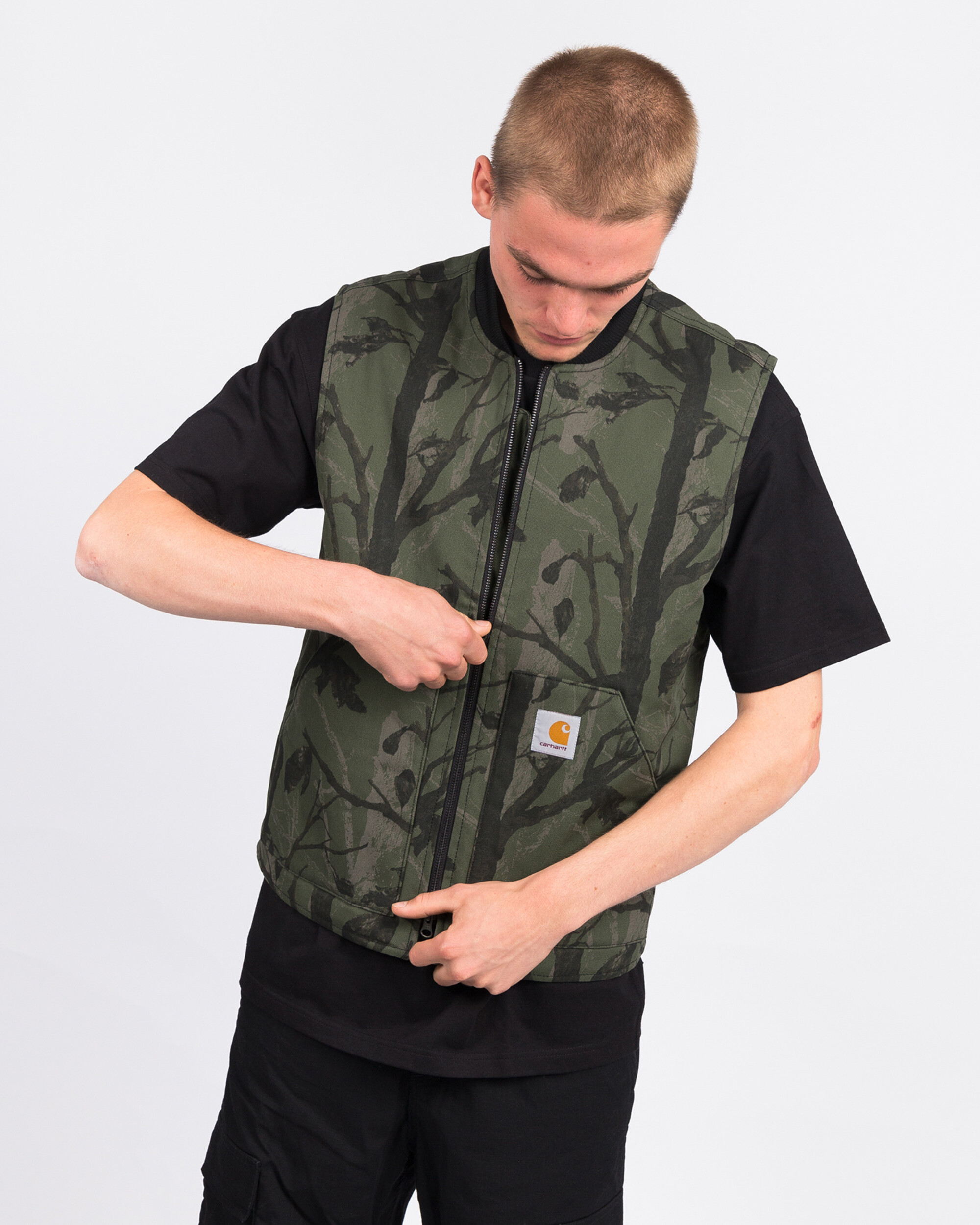 Carhartt Vest Camo Tree Green