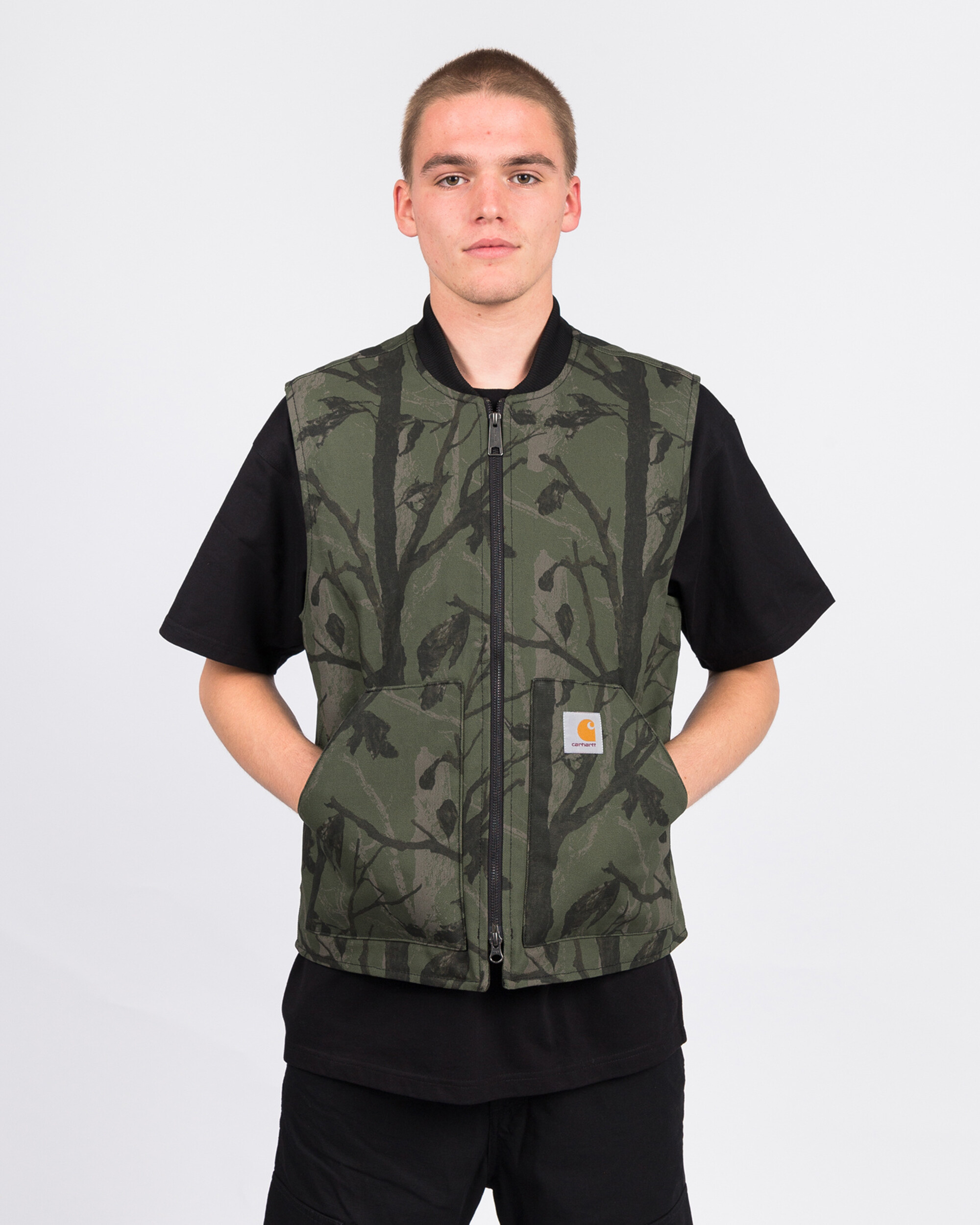 Carhartt Vest Camo Tree Green