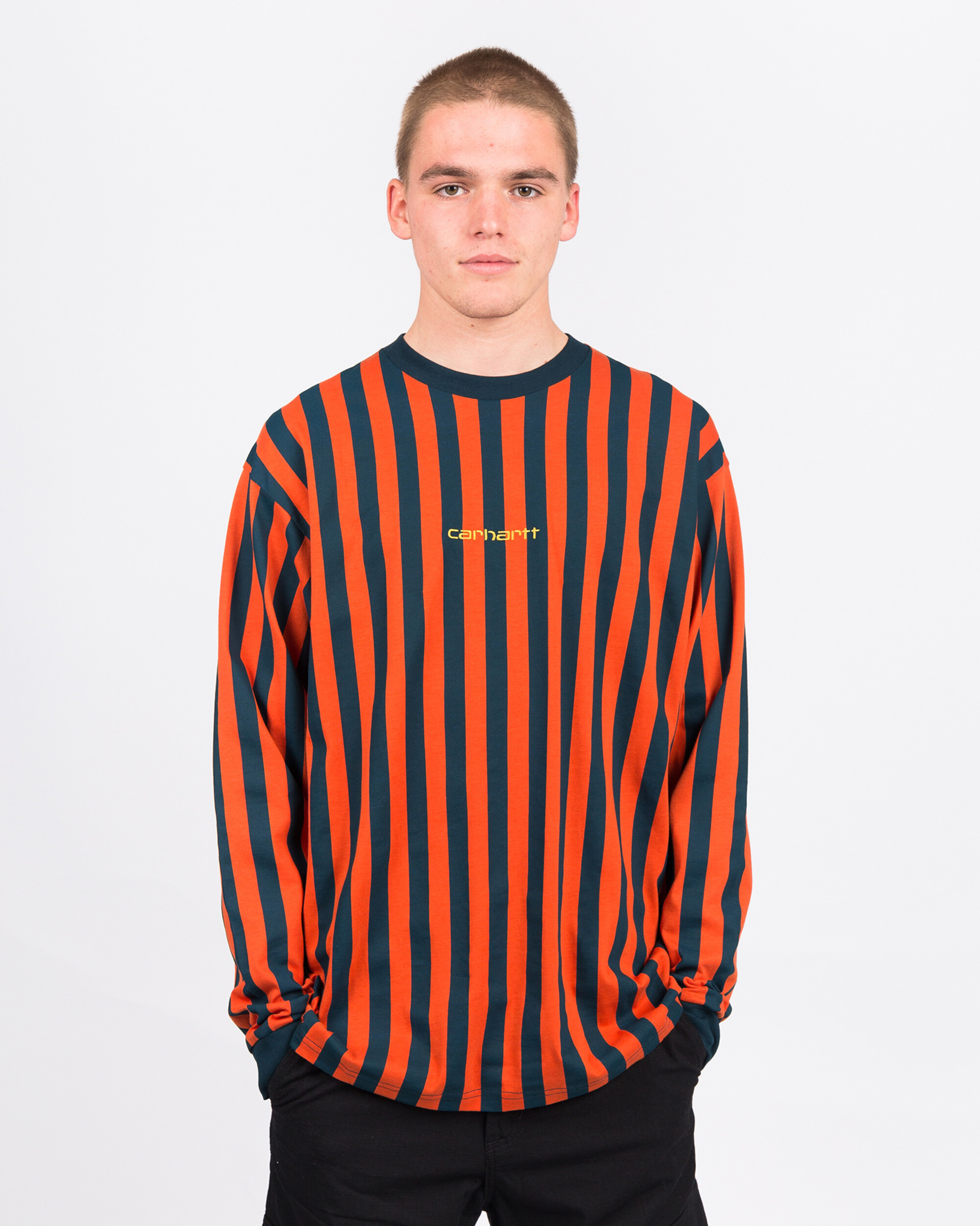 Carhartt Longsleeve Barnett T-Shirt Stripe