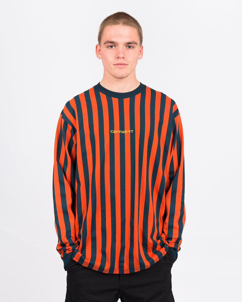 Carhartt Carhartt Longsleeve Barnett T-Shirt Stripe