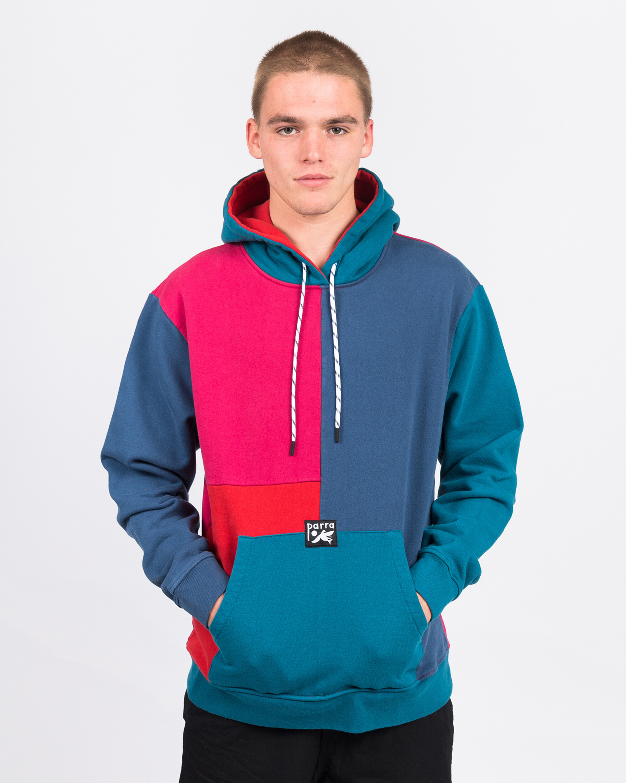Parra colorblocked hoodie