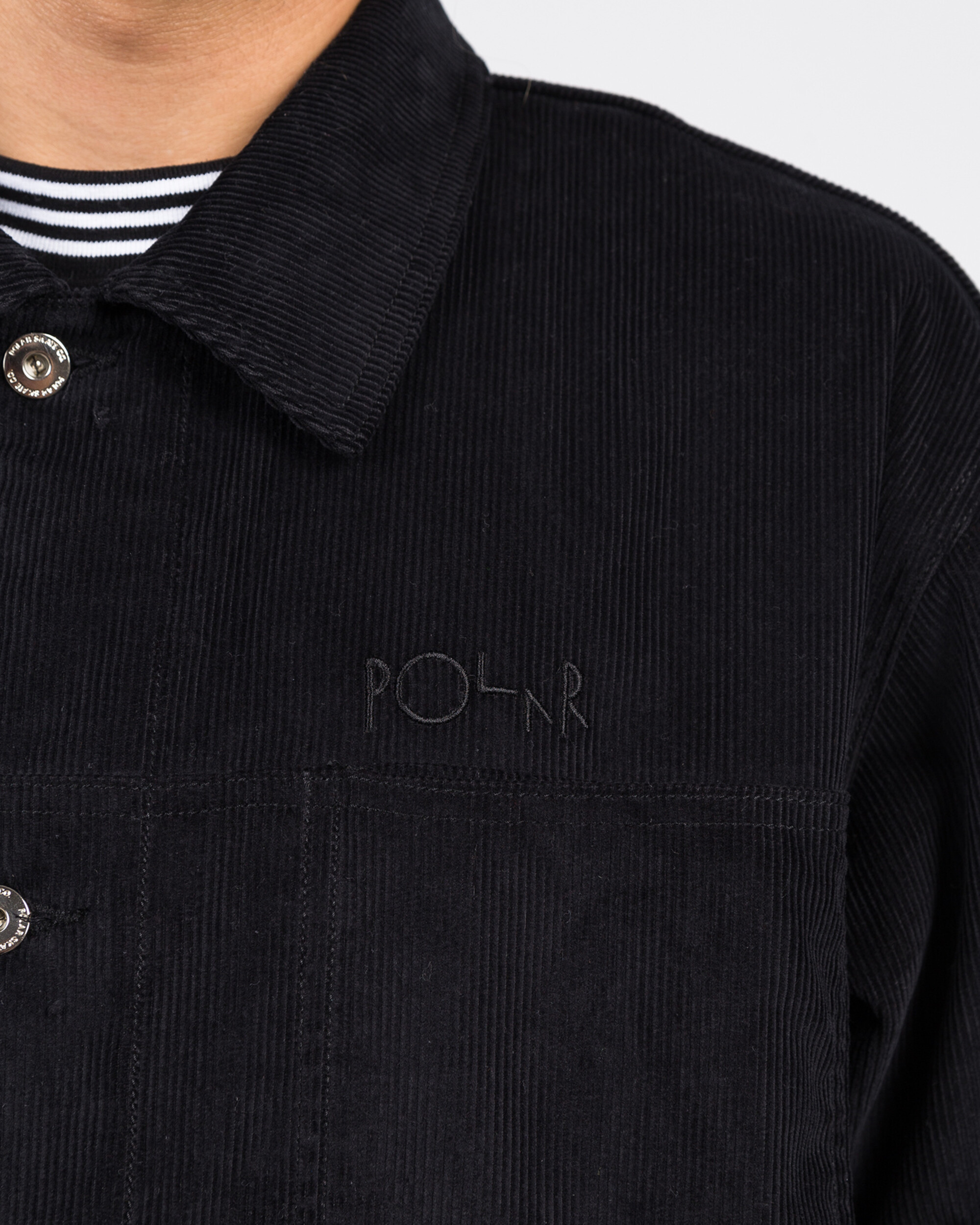 Polar Cord Jacket Black