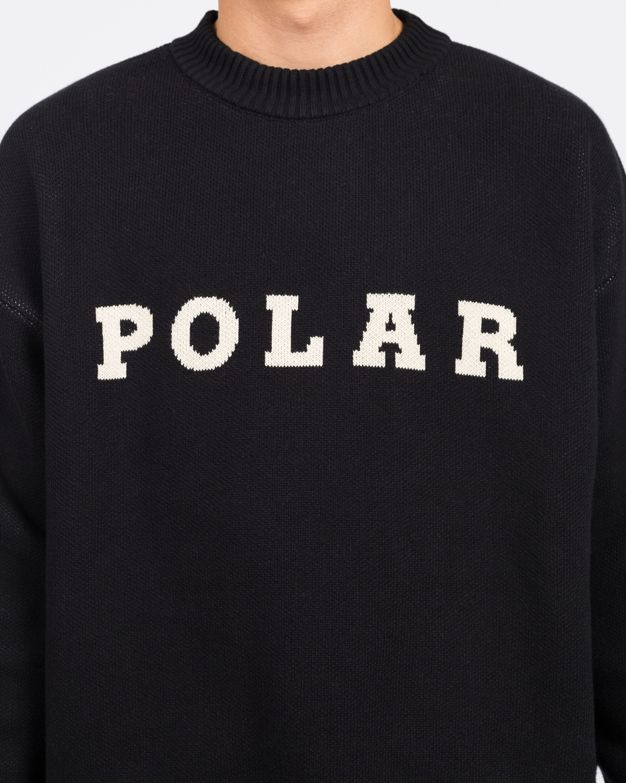 Polar Knit Sweater Black