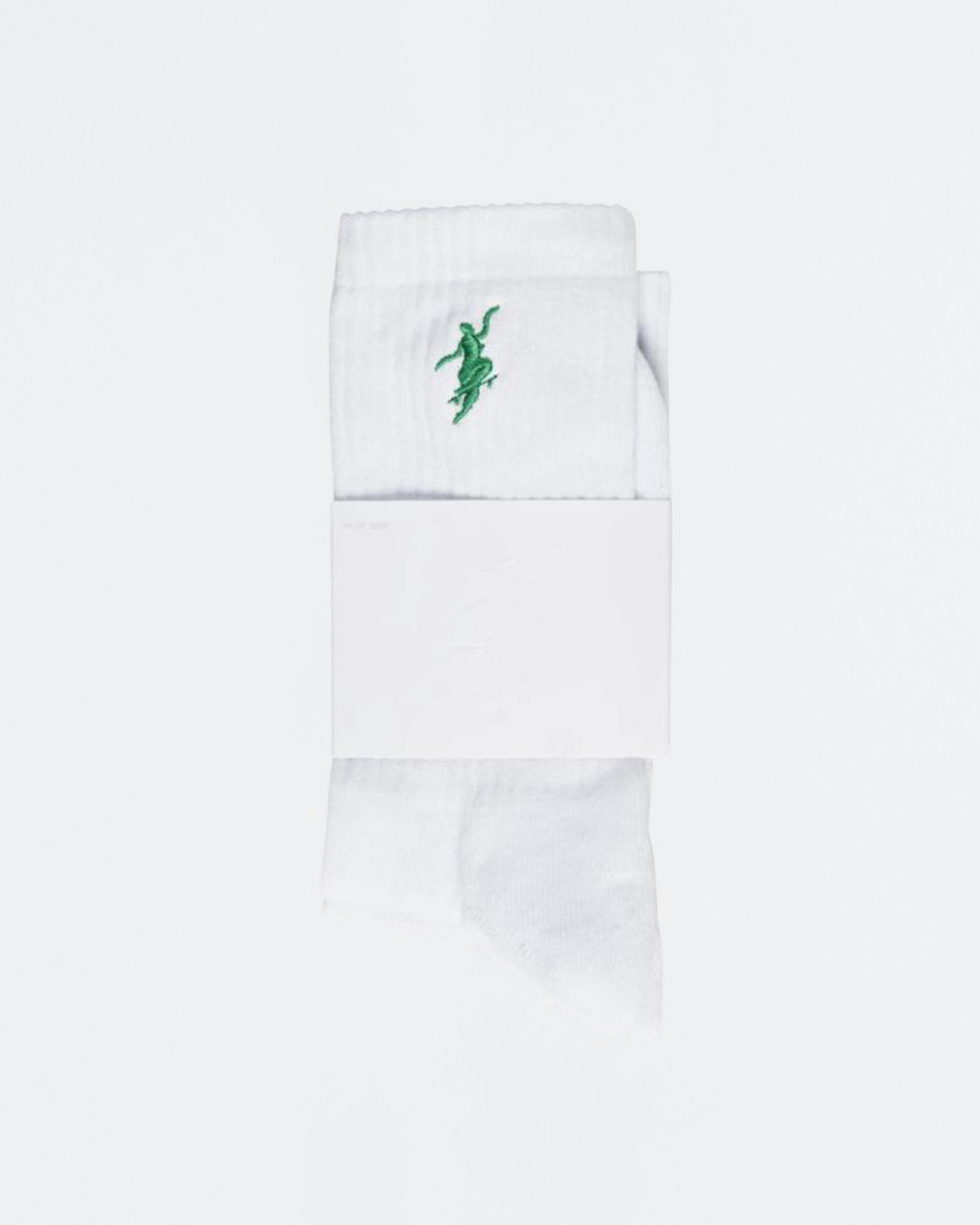 Polar No Comply Socks White/Green