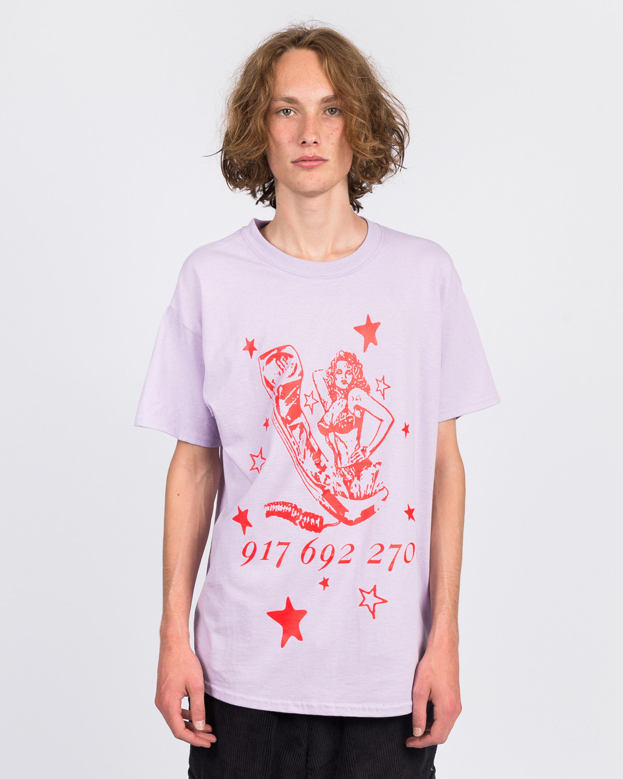 Call Me 917 Ecstasy T-Shirt Lavender