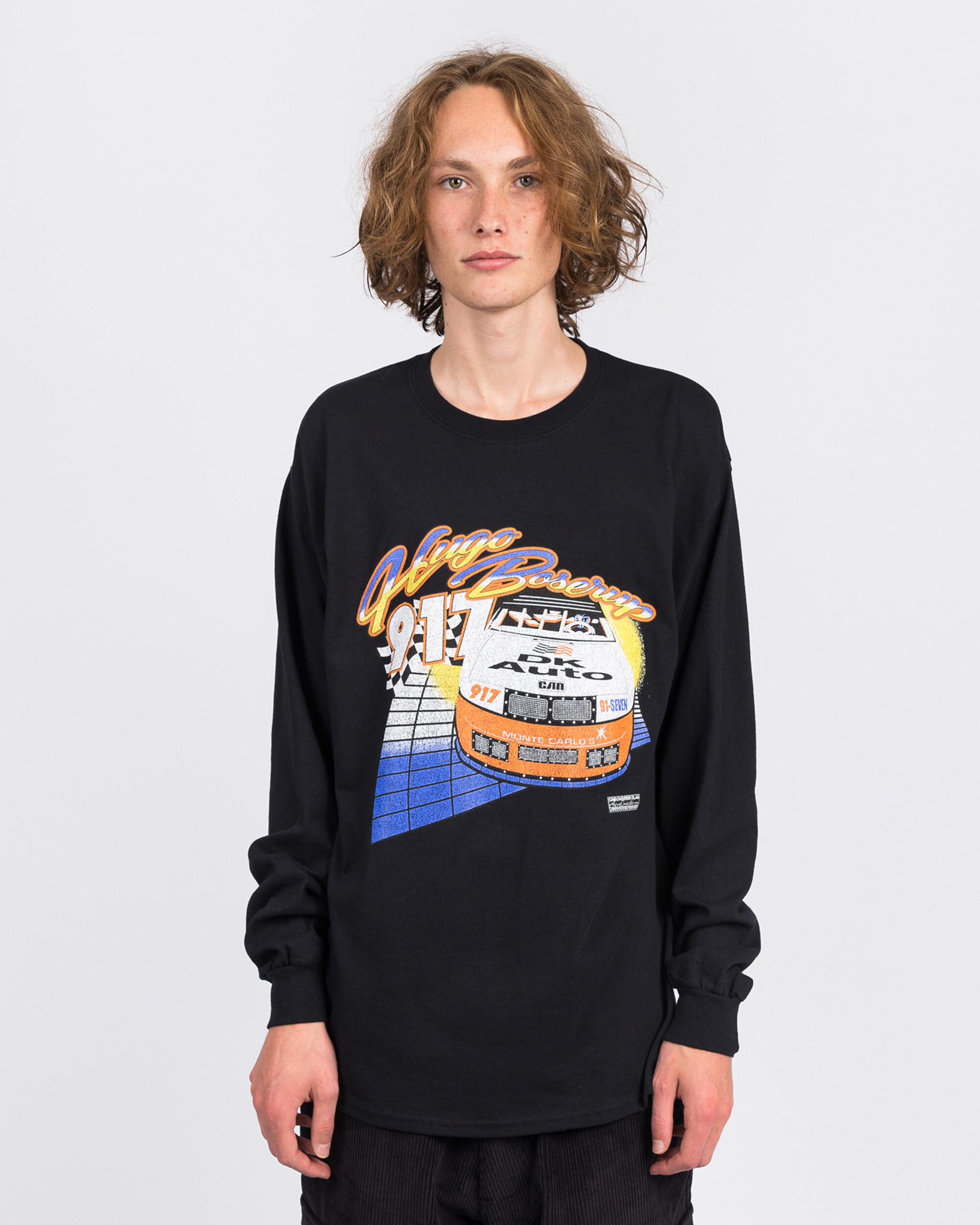 Call Me Hugoooo Longsleeve T-Shirt Black