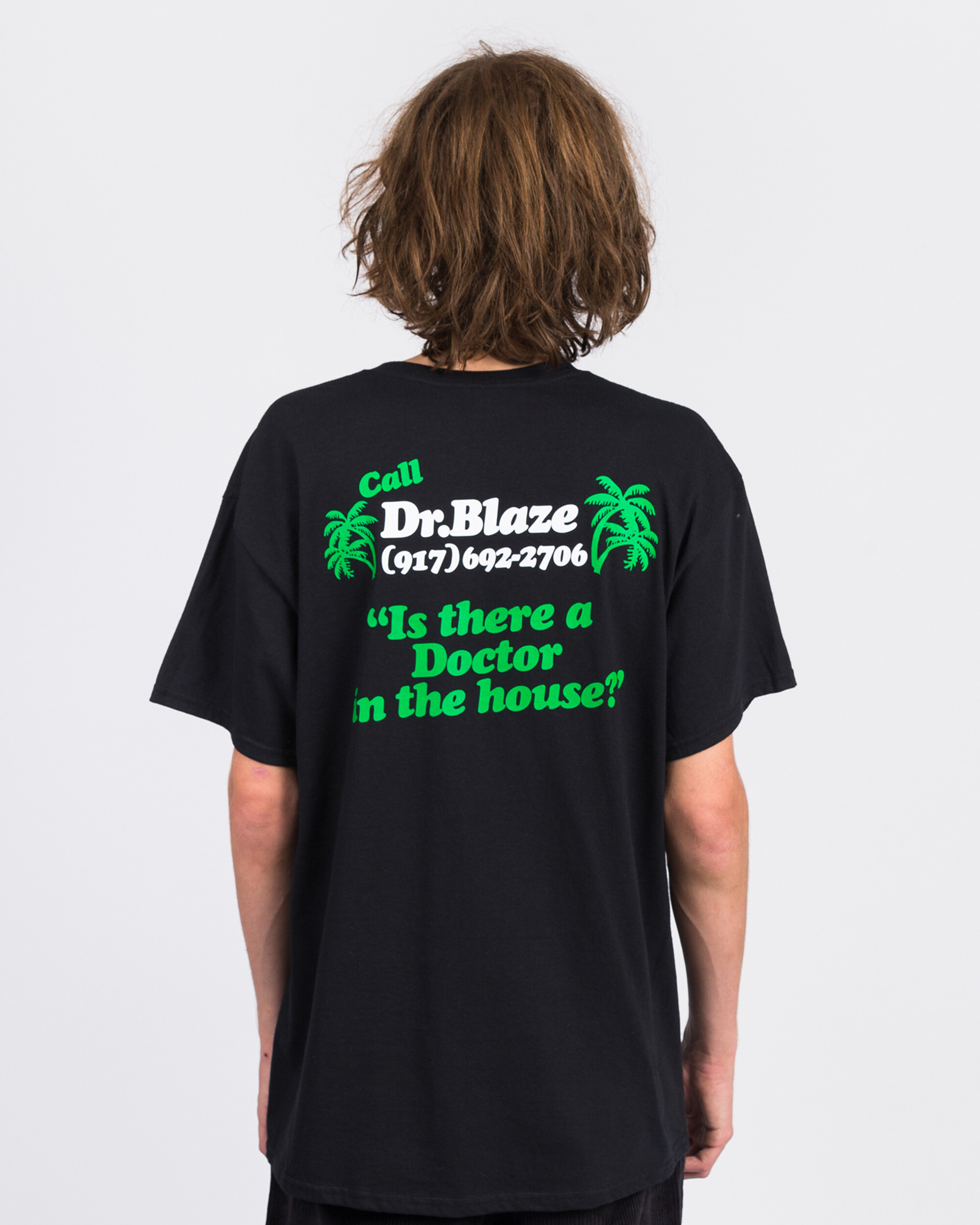 Call me 917 Dr. Blaze T-shirt Black