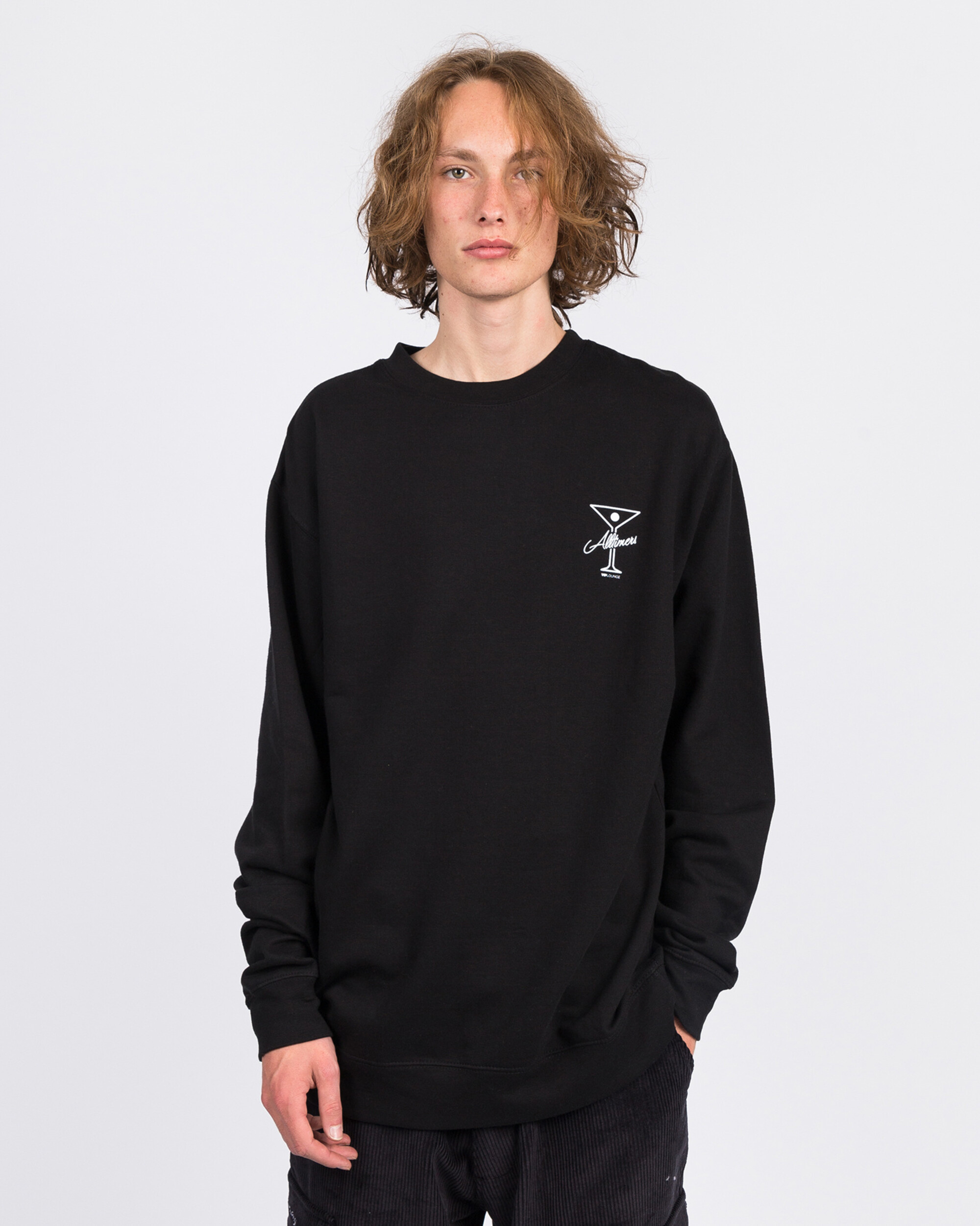 Alltimers Reverse Crew Black