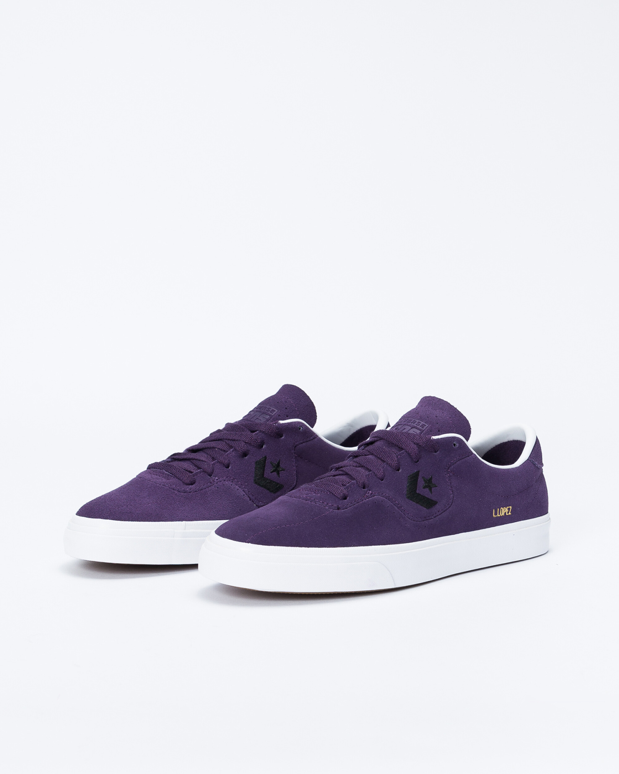 Converse Louie Lopez Pro Rubber Backed Suede OX Grand Purple/Black/White