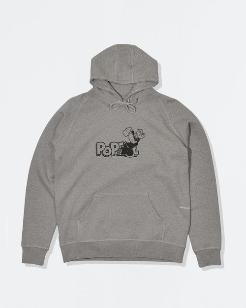 Pop Trading Co Pop Trading Co X Popeye hoodie heather grey