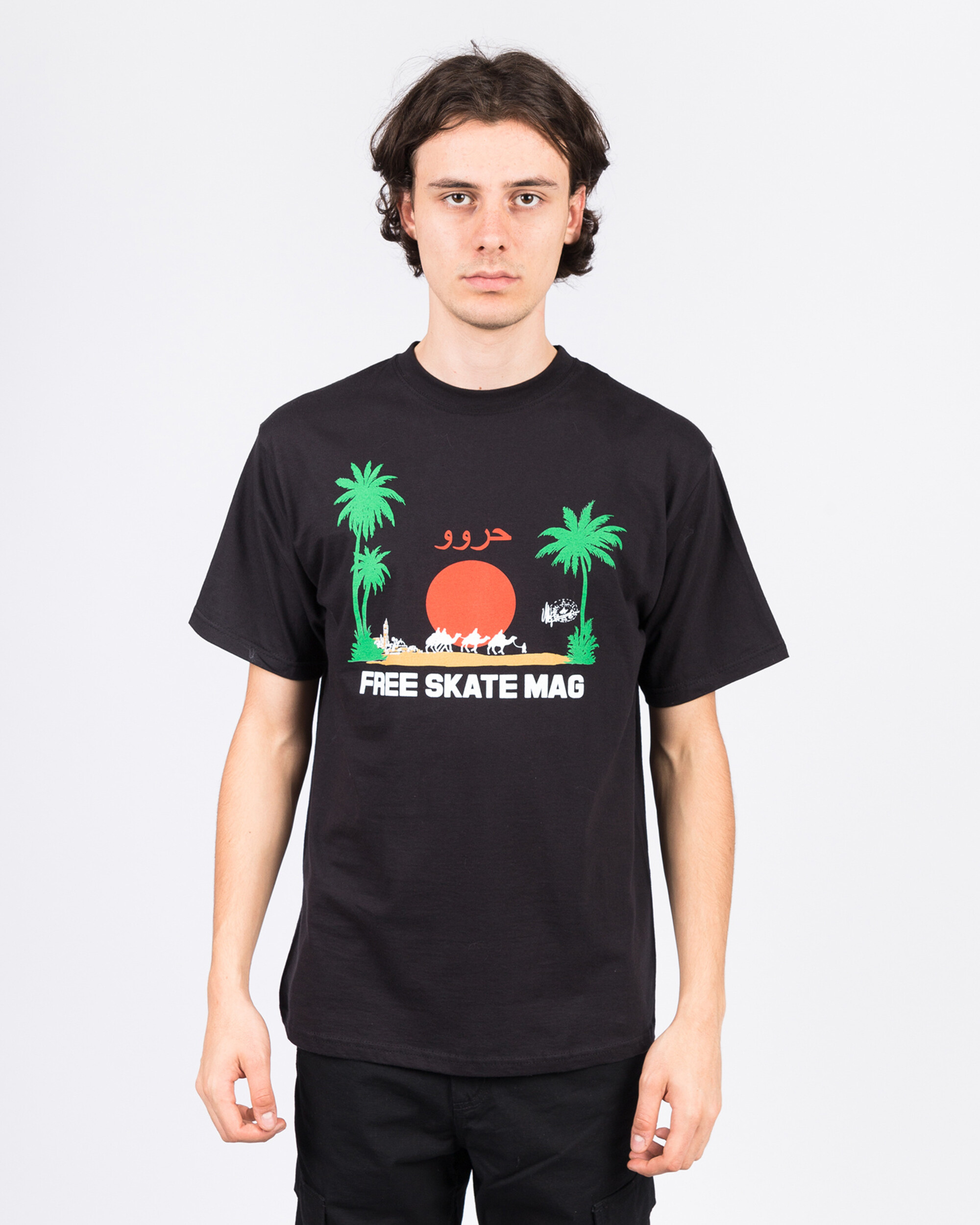 Free Skate Mag OG Marrakesh T-Shirt Black