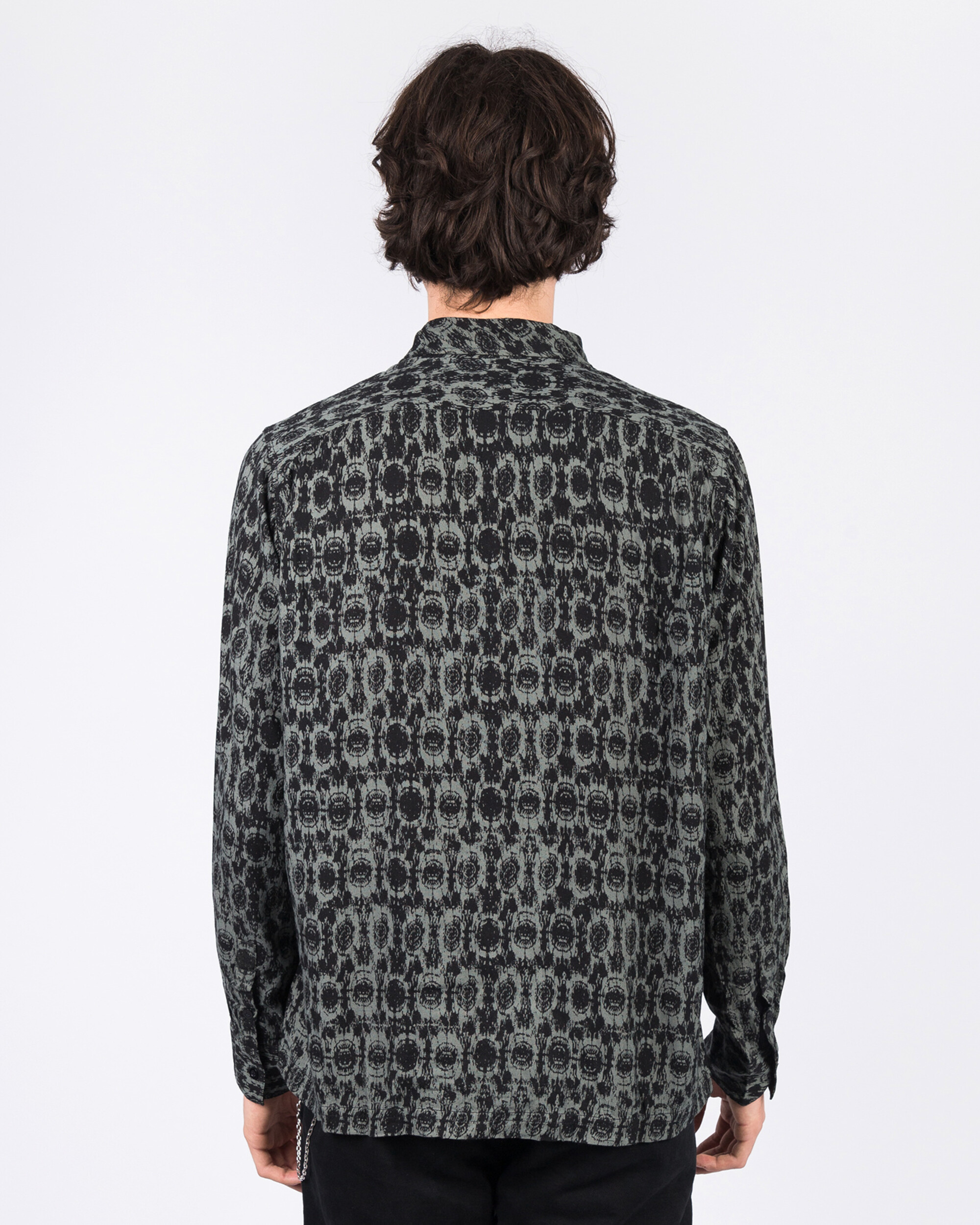 Former Marilyn Longsleeve Bloomshirt Black