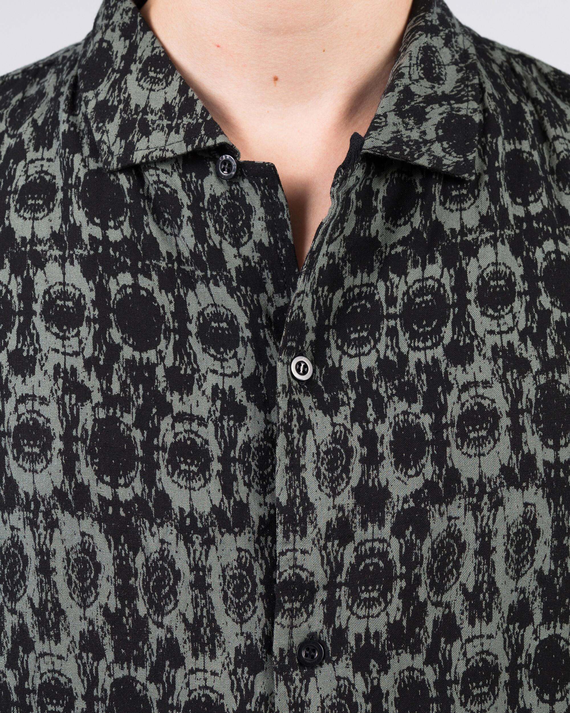 Former Marilyn Longsleeve Bloomshirt Black