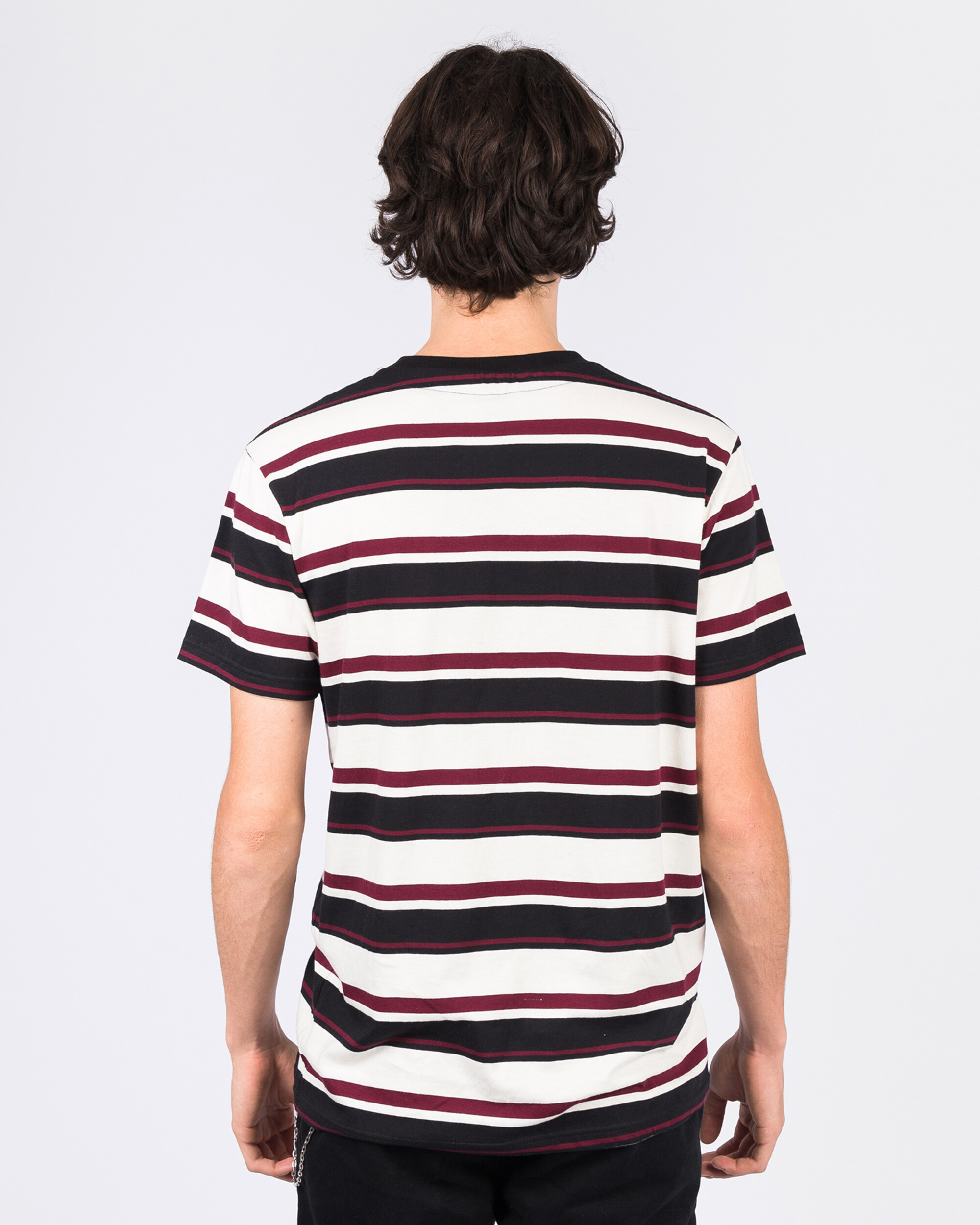 Former Special Stripe Tee Red/Black/Creme