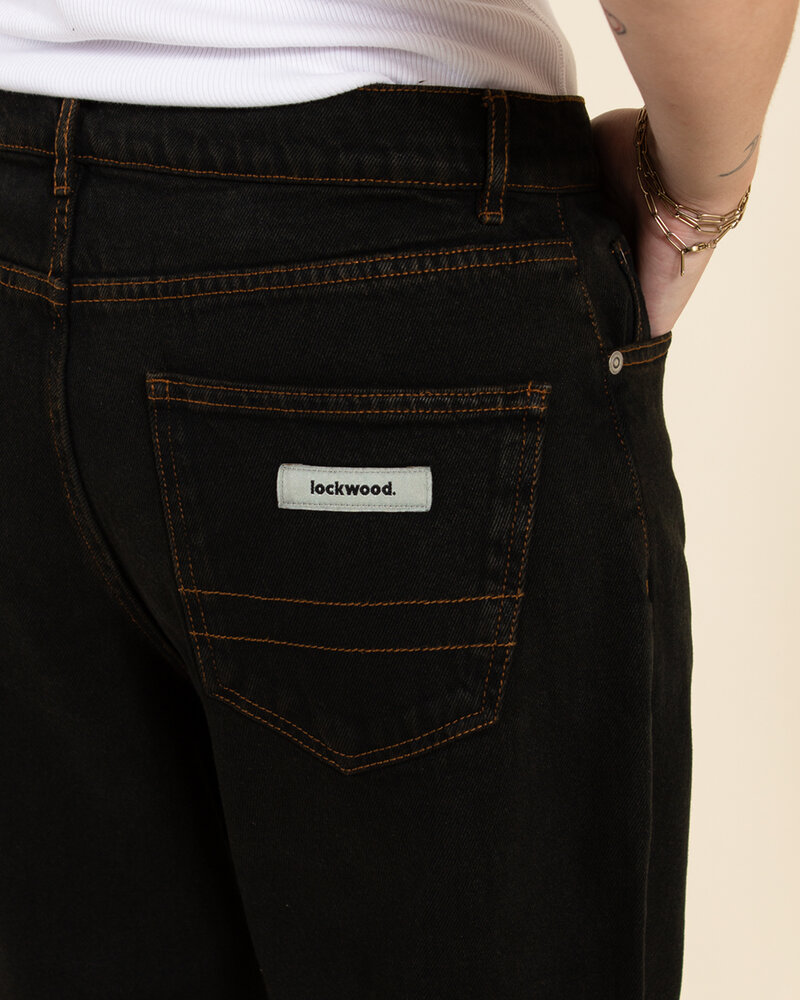 Carhartt LOCKWOOD CLASSIC RELAXED JEANS - BLACK OLIVE