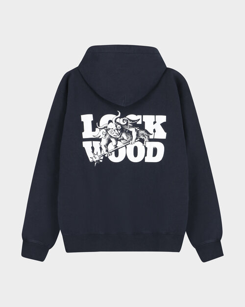 Carhartt LOCKWOOD DEVIL HOODIE - DARK NAVY