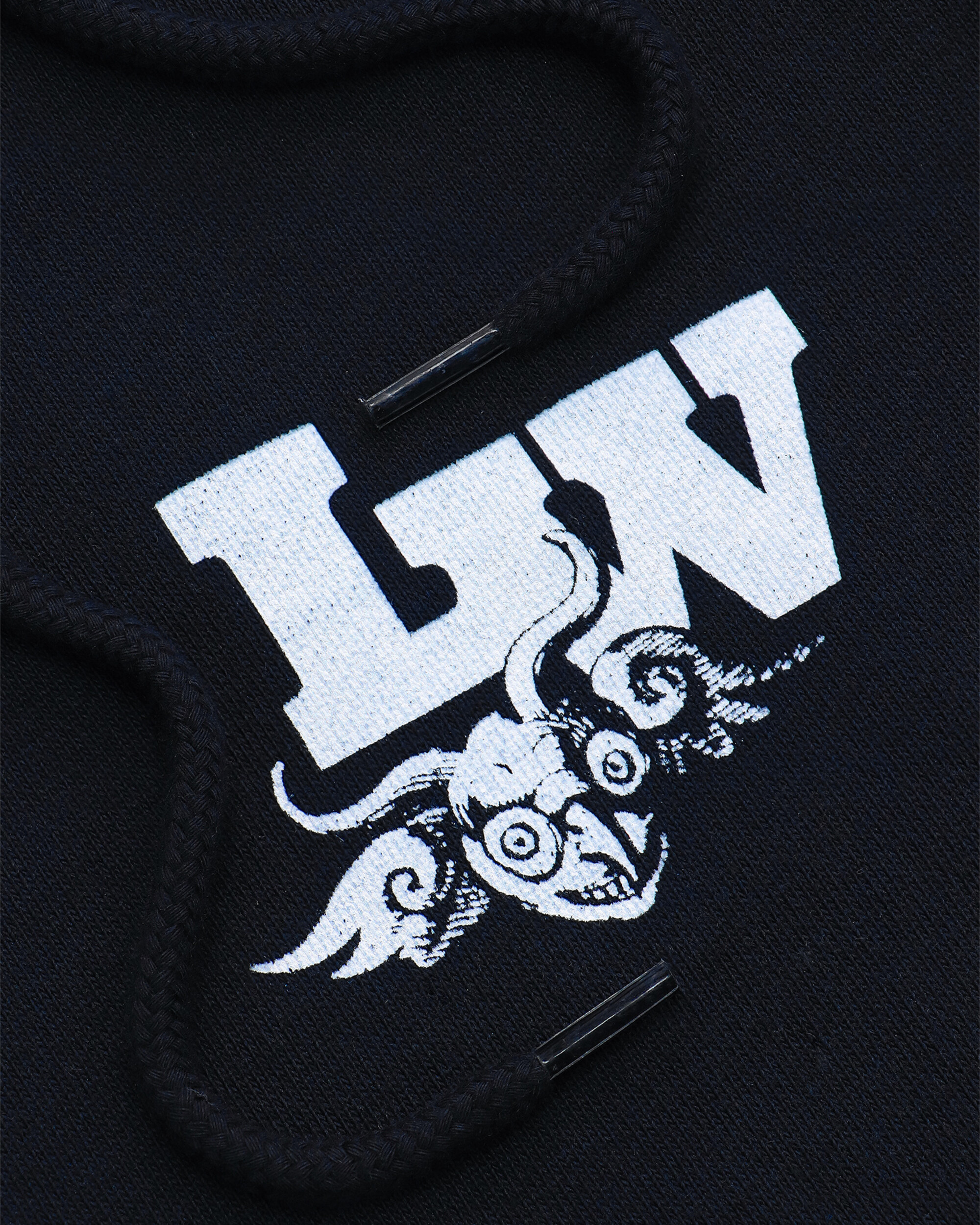 LOCKWOOD DEVIL HOODIE - DARK NAVY