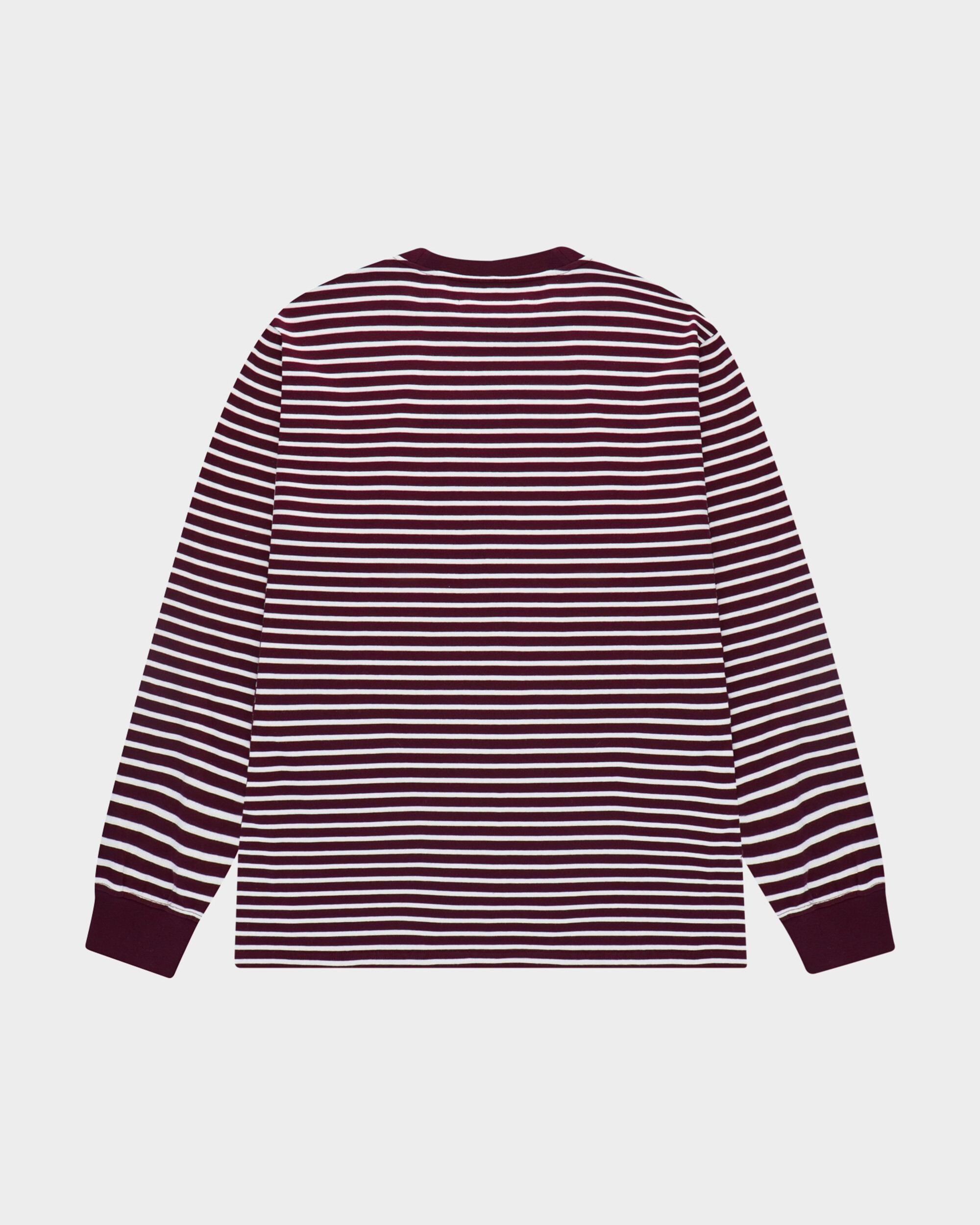 LOCKWOOD STRIPED LONGSLEEVE SHIRT - GREY