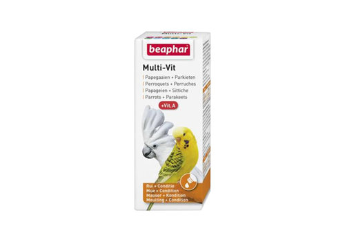 Beaphar Multi-vit Papegaaien en Parkieten 20 ml