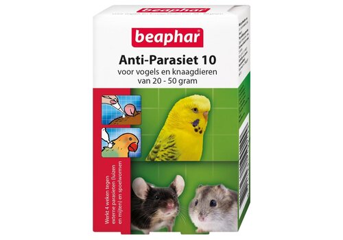 Beaphar Anti Parasiet 10 voor knaagdieren en vogels