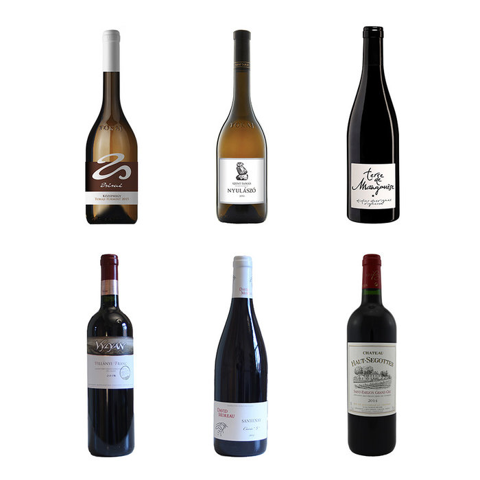Pakket met 6 terroir wijnen