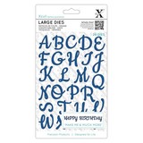 Xcut Large Dies Script Alphabet Upper Case (XCU 504081) (OUTLET)