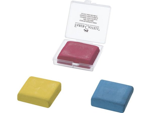 Faber Castell Gomme Malléable Jaune/Bleu/Rouge (FC-127321) Faber Castell Gomme Malléable Jaune/Bleu/Rouge (FC-127321)