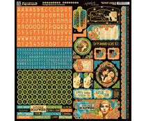 Graphic 45 Vintage Hollywood Stickers (4501538) Graphic 45 Vintage Hollywood Stickers (4501538)