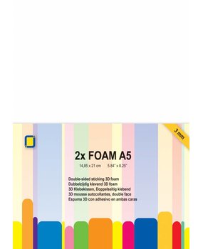 JEJE Produkt 3D Foam A5 3mm 2 Sheets (3.3243) JEJE Produkt 3D Foam A5 3mm 2 Sheets (3.3243)
