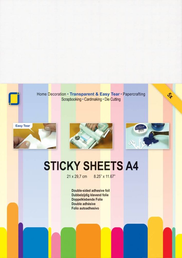JEJE Produkt Sticky sheets A4 5 sheets (3.3234)