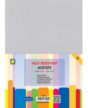 JEJE Produkt Acetate sheets heat resistant A5 (3.1035) JEJE Produkt Acetate sheets heat resistant A5 (3.1035)