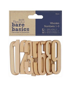 Papermania Bare Basics Wooden Numbers 1-0 (10pcs) (PMA 174655) (DISCONTINUED) Papermania Bare Basics Wooden Numbers 1-0 (10pcs) (PMA 174655) (DISCONTINUED)