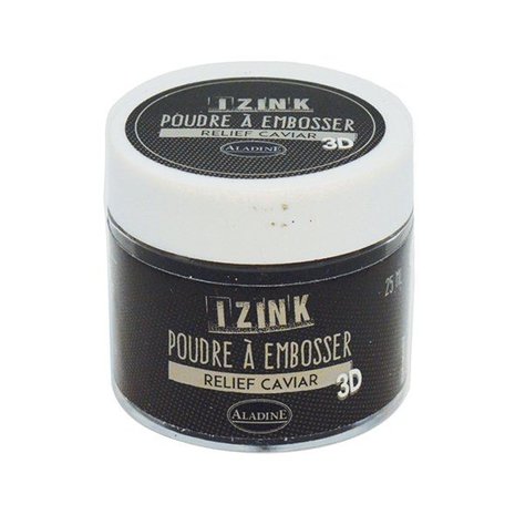 Aladine Embossing Powder 25 ml Caviar (10182)
