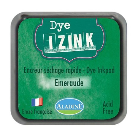 Aladine Inkpad Izink Dye Vert Emeraude (19272) (OUTLET) Aladine Inkpad Izink Dye Vert Emeraude (19272) (OUTLET)