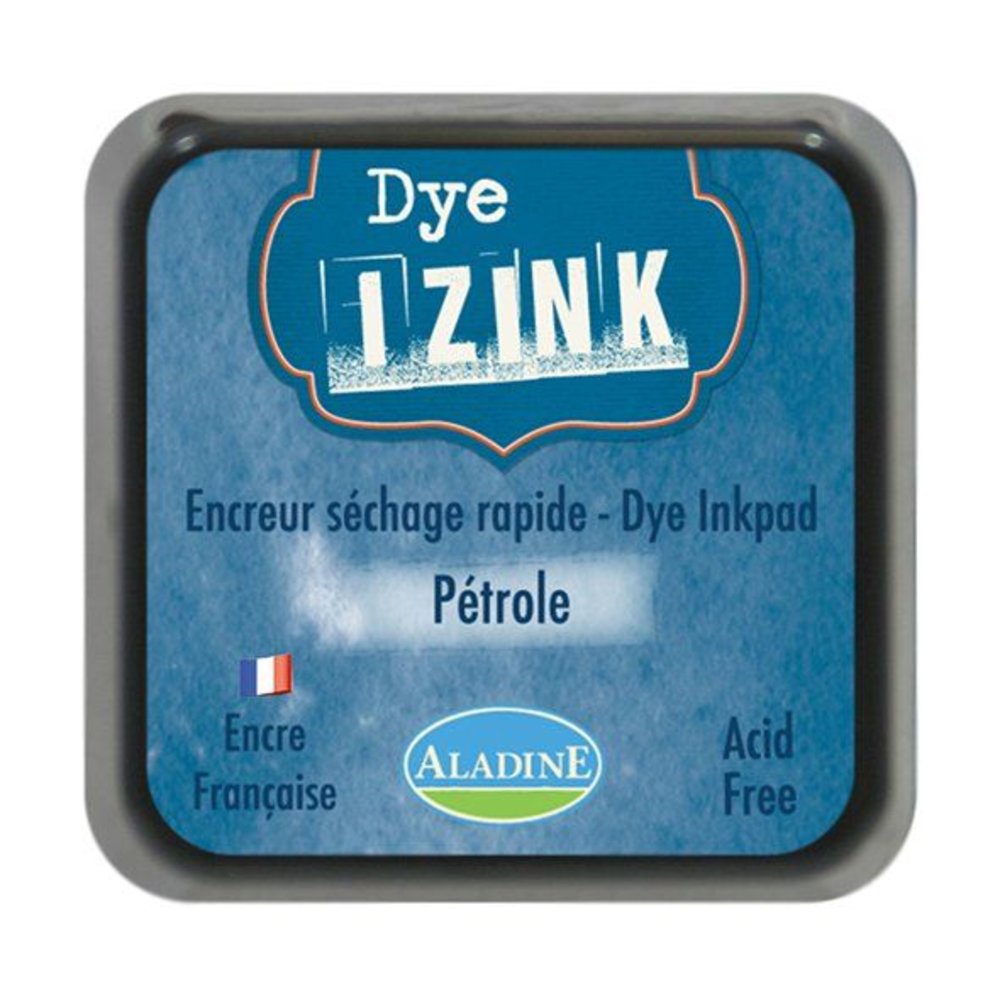 Aladine Inkpad Izink Dye Bleu Petrole (19271) (OUTLET) Aladine Inkpad Izink Dye Bleu Petrole (19271) (OUTLET)
