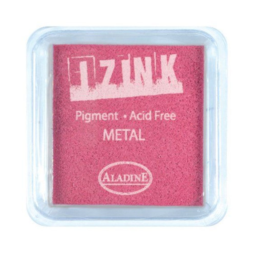 Aladine Inkpad Izink Pigment Metal Pink (19125) (OUTLET) Aladine Inkpad Izink Pigment Metal Pink (19125) (OUTLET)